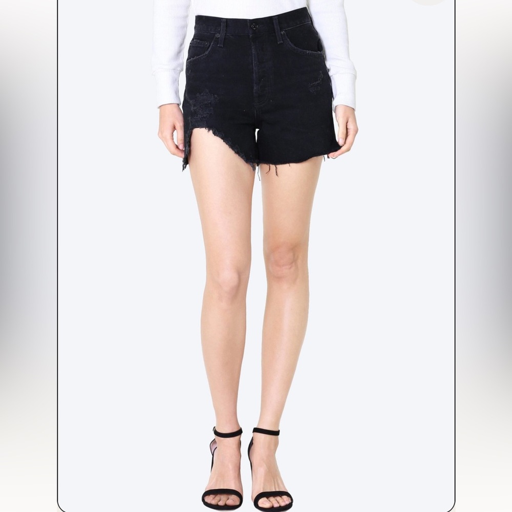Agolde Dee High Rise Shorts In Seeker size: 26